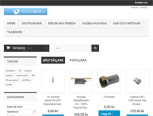 Tablet Screenshot of dreambox.se